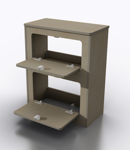 Ply campervan small cupboard - campervan,
