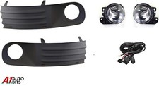 For Volkswagen Vw T5 Transporter 03-10 Bumper  Light Fog Lamps Grill +Wiring