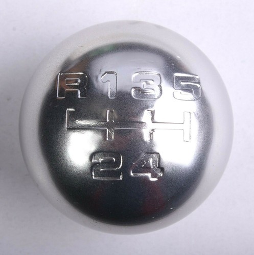 Speed silver gear ghift knob - 5,