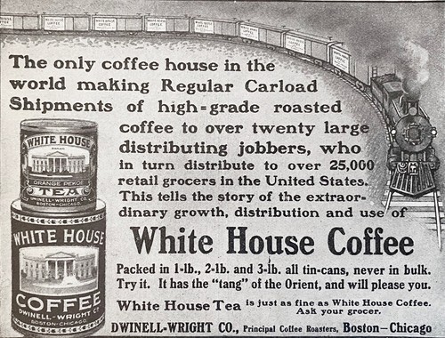 1914 white house coffee - house, coffee&tea