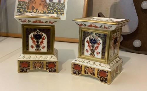 Pair royal crown derby low - pair,