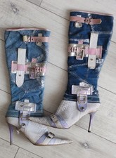 👠 ladies womens Denim El