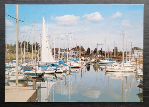 Vintage postcard unused - postcard, yacht
