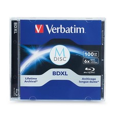 Verbatim M DISC BDXL 100GB 6X with Branded Surface Blank Blu-Ray Recor (Blu-ray)