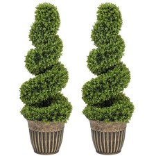 HOMCOM Set of 2 Potted