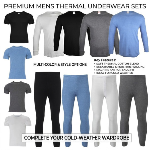 Mens thermal underwear set - mens,