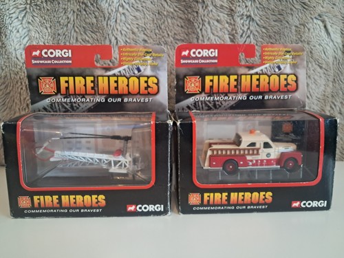 Corgi fire heroes model - heroes,