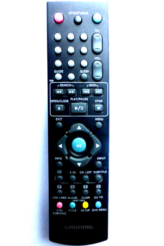 Grundig dvd combi remote - tv/dvd,
