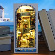 DIY Book Nook Kit, Wooden Book