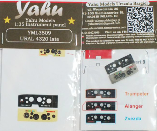 Yahu models yml3509 ural - yahu,