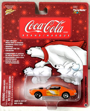 Johnny Lightning 1972 Pontiac Firebird - Holiday Coca-Cola Series 2004