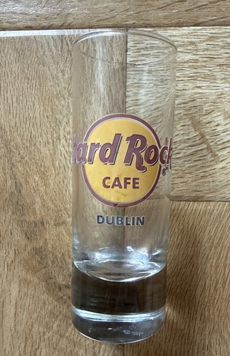 Hard rock dublin shot glass - rock,