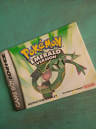 Pokemon emerald gba version - gba,