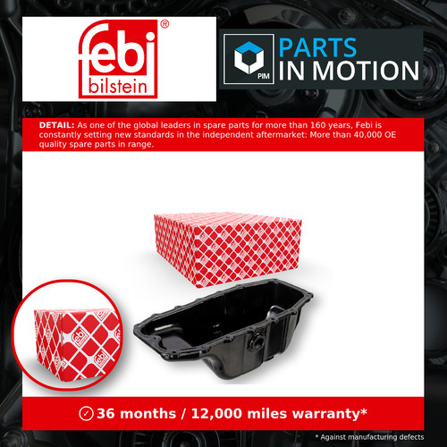 Sump pan 174121 febi oil - febi, wet