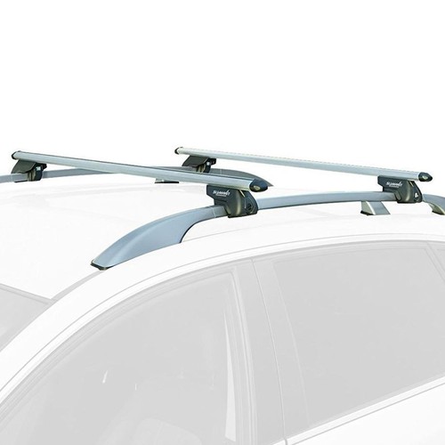 Aluminium roof rack - aluminium, bars