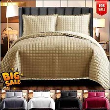 3 Piece Quilted Bedspread