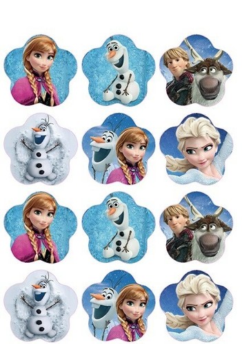 Frozen fairy cake - #, toppers