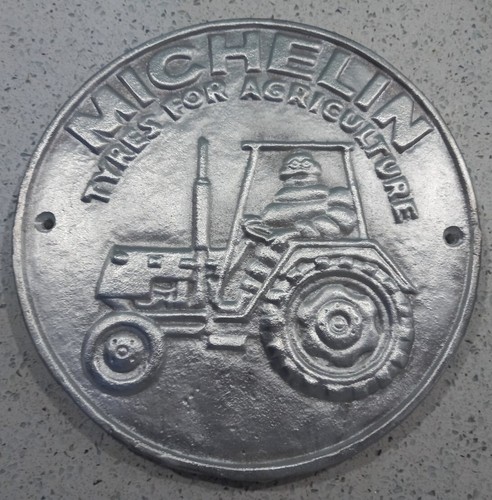 Cast aluminium sign - cast, plaque