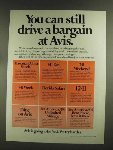 1972 avis rent car can - rent-a-car,