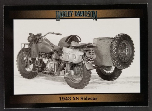 1943 sidecar 1992 harley - xs,