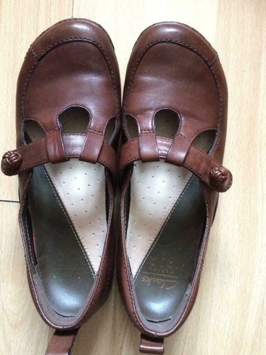 Clarks active air dark tan - active,