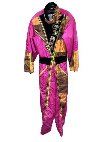 Retro ski suit vintage - retro,