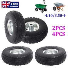 2/4pcs 10" Solid PU Tires