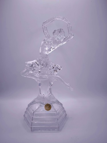 Crystal ballerina figurine - crystal,