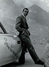 Sean Connery Signed 16x12