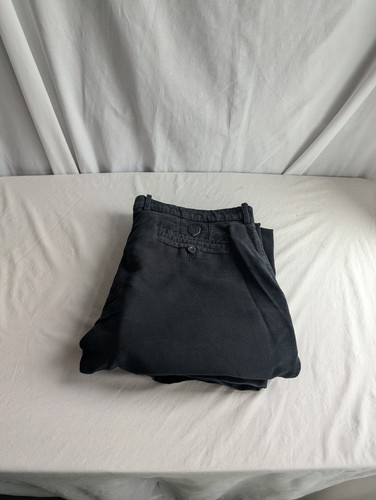 Mens trousers black - m&s,