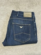 Armani  Mens Jeans Blue Denim