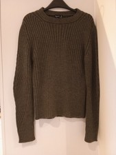 AGNES B Brown Wool Jumper