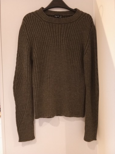 Agnes brown wool - brown,