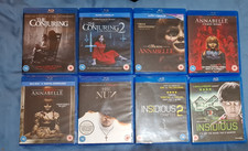 The Conjuring and Insidious Universe 8 Film Collection Blu-rays inc nun annabell