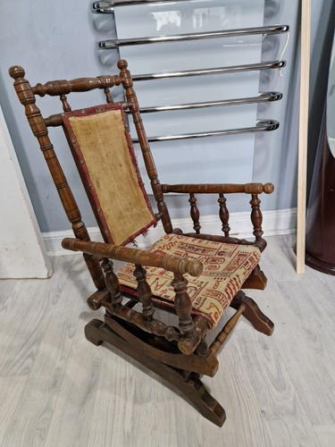 Antique small american rocking - antique,