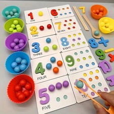 Educational Wooden Counting