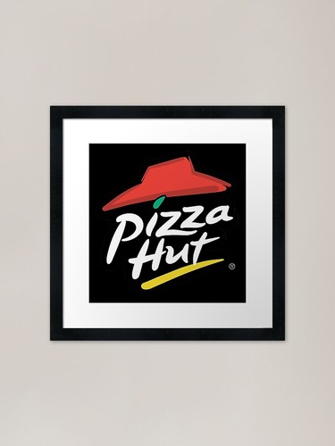 Enjoy the pizza hut framed - enjoy,