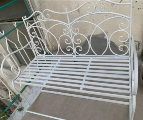 Garden rocking bench metal - rocking,