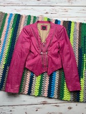 Miss Sixty Vintage Leather Jacket Women’s Size M