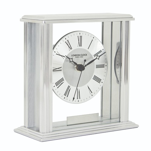 Silver tone quartz battery - tone,
