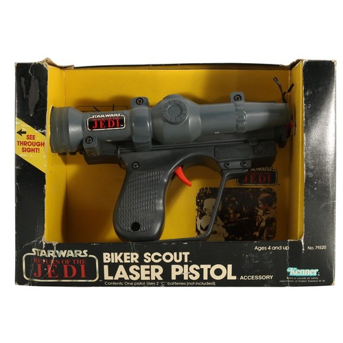 Biker scout laser pistol - biker,