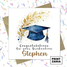 Personalised Graduation Card