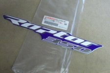 YAMAHA YFM350 RAPTOR 2006/2007 GENUINE NOS "RAPTOR 350" EMBLEM - # 5YT-21609-20