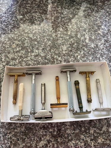 Lot vintage shaving - lot,