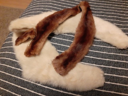 Real fur coat jacket collars - ,