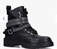 Stunning Diamante Tuxedo Boots