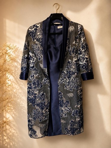 Nazan navy floral lace - nazan,