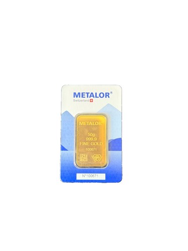 50g 999 fine gold - 999.9, –