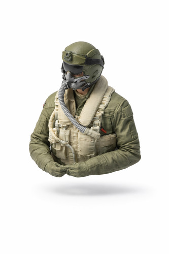 Jet pilot with - jet,