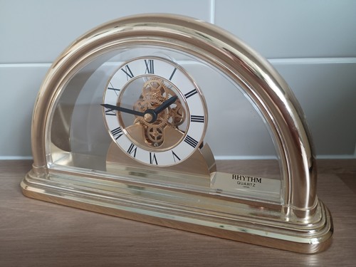 Rhythm quartz skeleton clock - quartz,